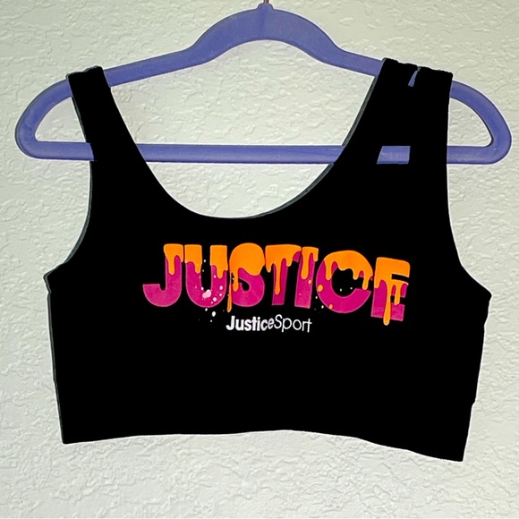 Girls Justice Sports Bra - Picture 1 of 4
